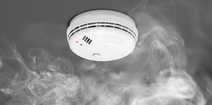 There is a smoke alarm for the deaf.