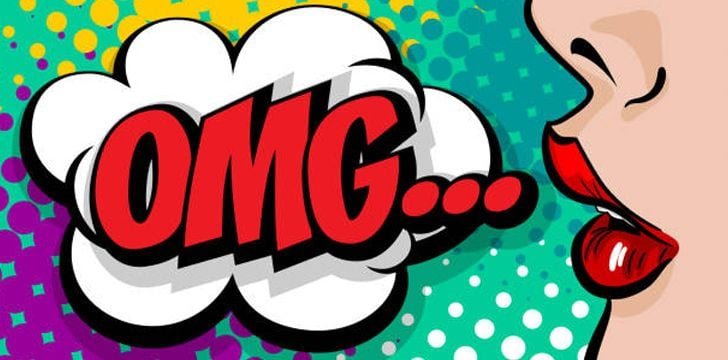 “OMG” was first used in writing in 1917.