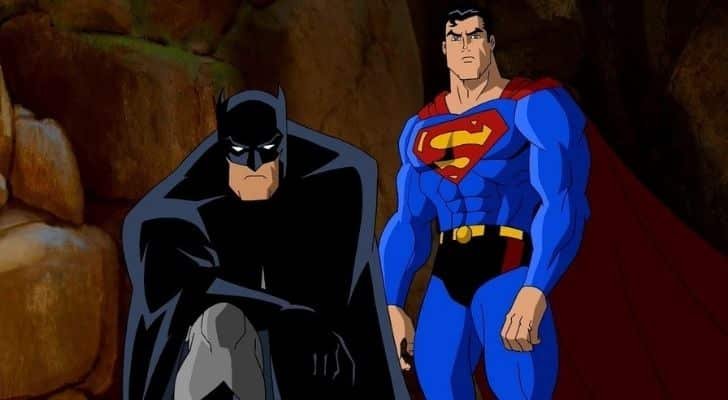 Superman and batman together as allies