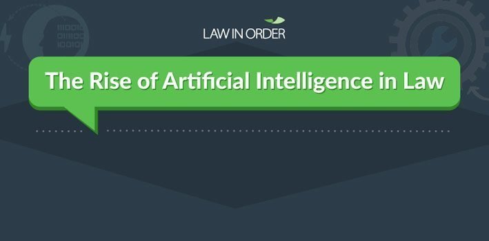 The Rise of Artificial Intelligence in Law Infographic