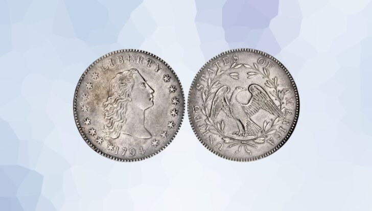 The 1794 Flowing Hair Silver Dollar